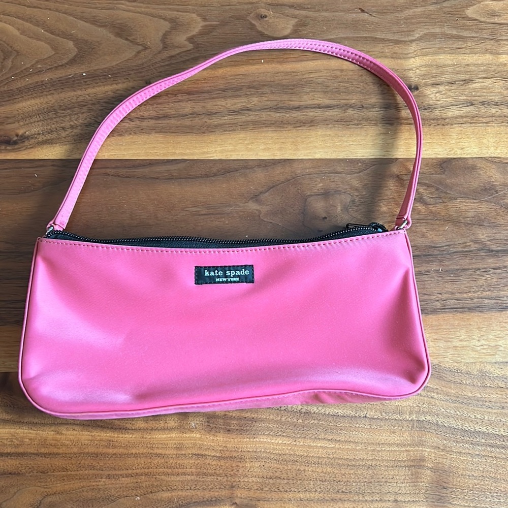 Kate Spade pink clutch